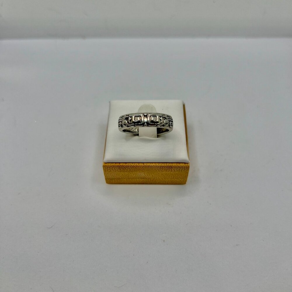 Viking Tibetan Silver Ring - Size 8.5